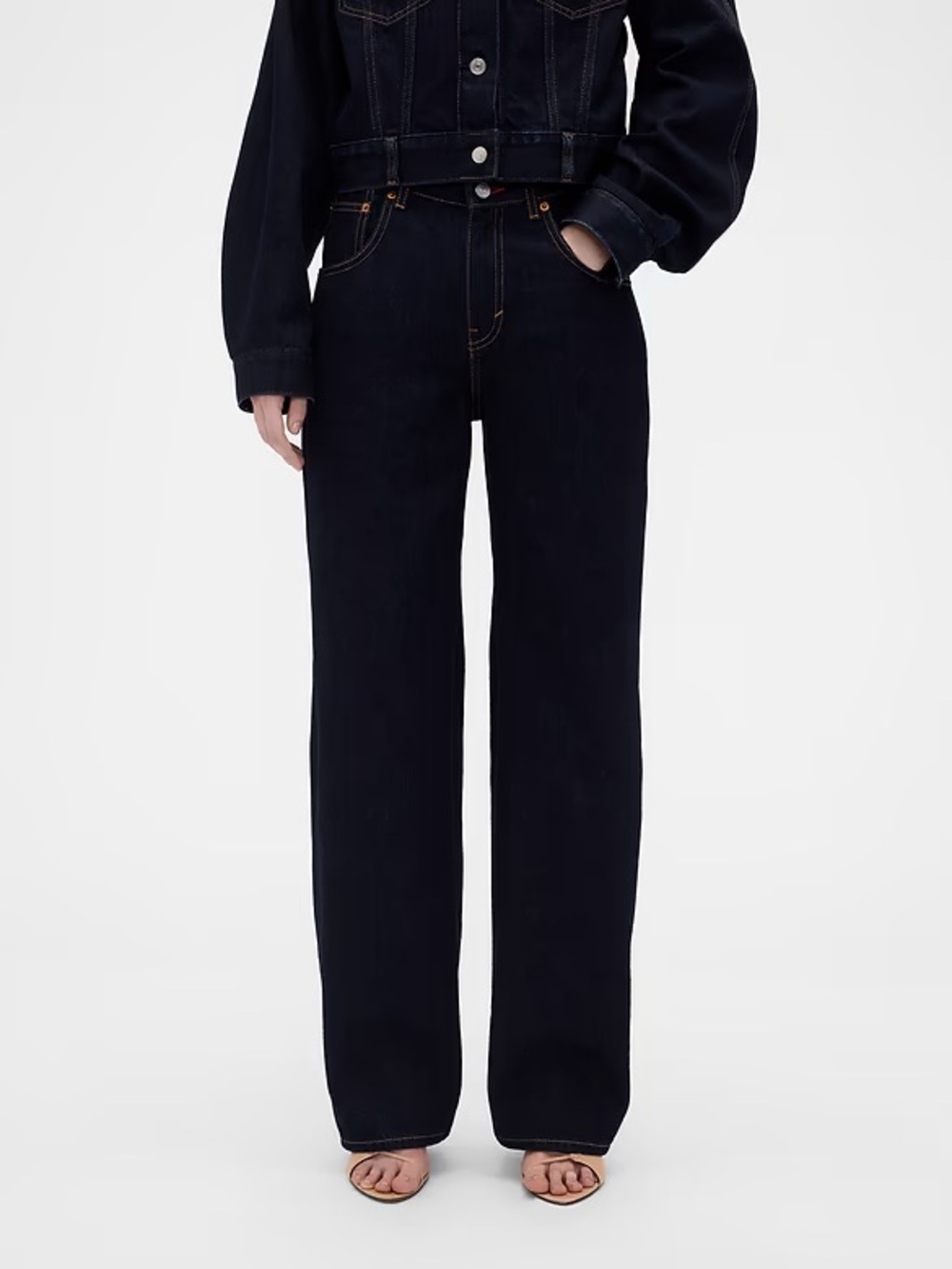 Victoria Beckham x GAP straight leg jeans
